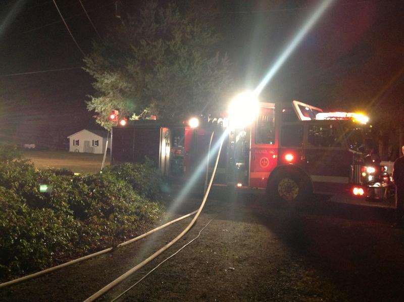 E54 operating on Colton's Point house